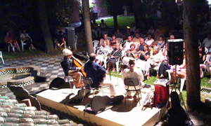 El Sombrero del Alquimista en las IV Veladas musicales de La Najarra/Almuñécar 2010: Salma Vives, Manuel Esteban, Ignacio Béjar