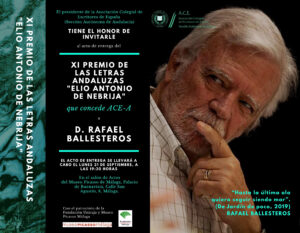 Concierto de La Reverie en el homenaje al poeta malagueño Rafael Ballesteros