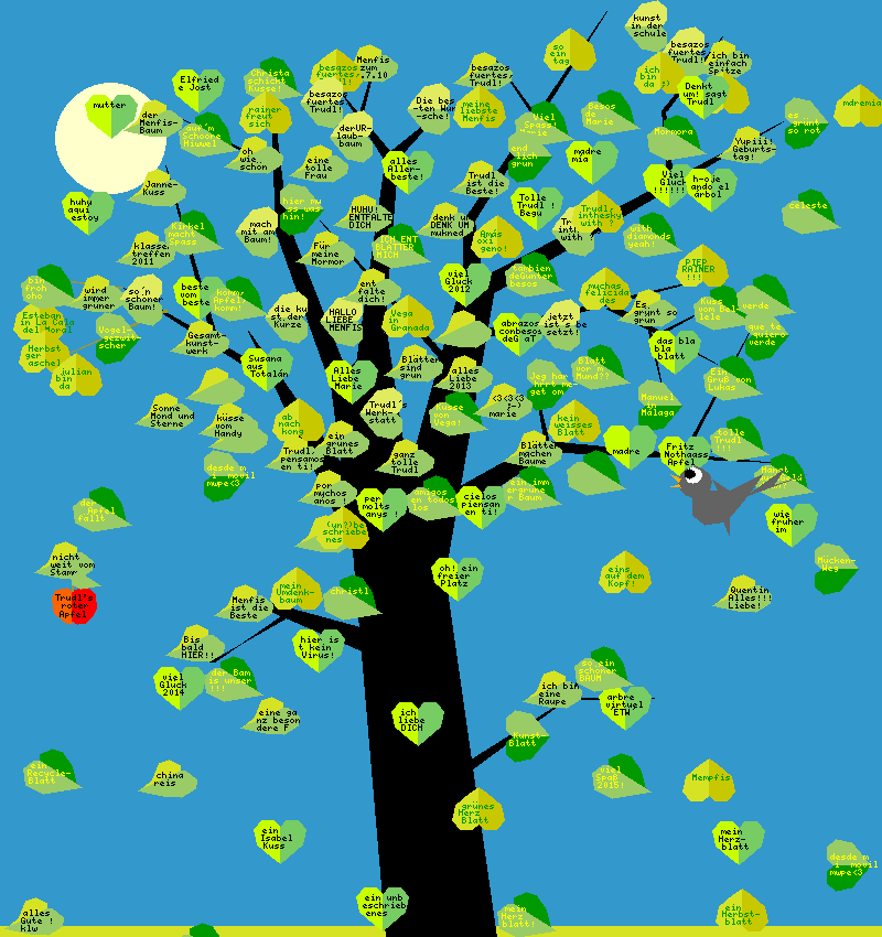 Der Blattbaum - ein Gesamtkunstwerk für Trudl Wohlfeil